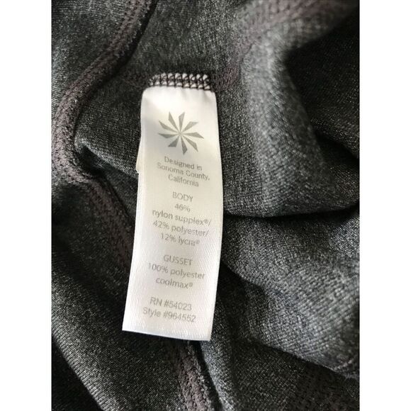 ATHLETA Balance Legging Capri Pants Womens XS Yoga Athletic Running 964552 Gray - Picture 6 of 7